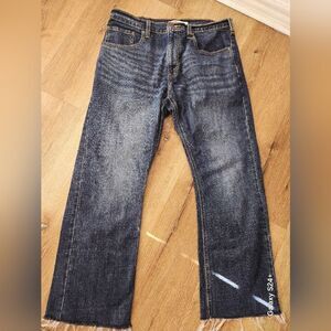 Signature by Levi Strauss Men's Relaxed Jeans - Dark Blue